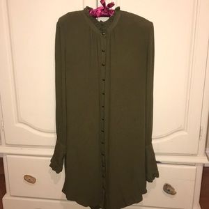 Free People Button Down Dress!